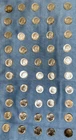 One Roll of 1964 P Roosevelt Dimes 90% Silver Fifty Uncirculated Gem Coins