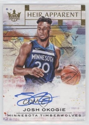 2018-19 Panini Court Kings Heir Apparent 27/199 Josh Okogie Rookie Auto RC 11jj
