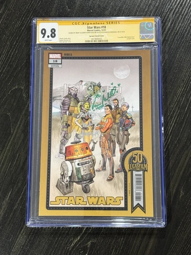 CGC Signature Series Vanessa Marshall & Mary Elizabeth Winstead Star Wars Rebels