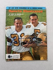 Jim Taylor signed autographed SI Sports Illustrated 1967 GB Beckett BAS COA Cert