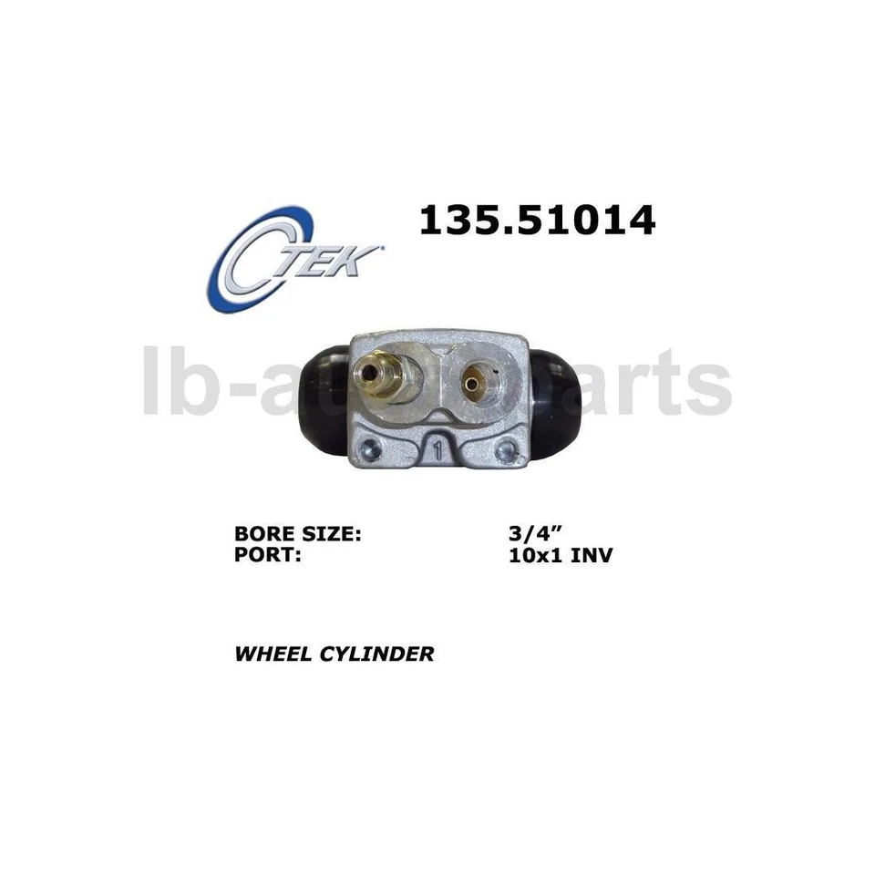 2x Cilindro de rueda de freno trasero C-Tek para Chevrolet Cobalt 2009 2010 Foto 3 de 4