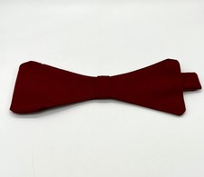 Vintage Masonic Bow Tie, Red Cotton belonged to PM Knights Templar in Toronto