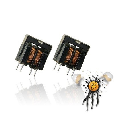 2 x UU9.8 Common Mode Choke Gleichtaktdrossel EMI Filter Induktivität 1MH-100MH
