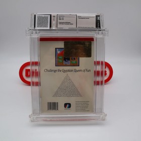 NES Nintendo Game PYRAMID - WATA GRADED 8.0 B+! NEW & Factory Sealed!