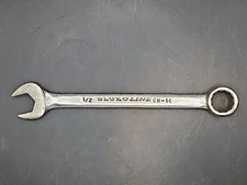 Vintage NOS Blue Line 1/2 combination wrench CW 16 made in USA