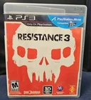 Resistance 3 (Sony PlayStation 3, 2011) CiB W/MANUAL Not For Resale