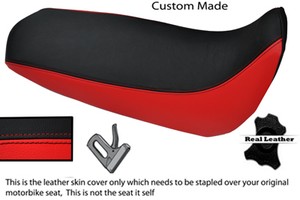 GREY AND BLACK VINYL CUSTOM FOR HONDA CB 400 NC31 SUPERFOUR DUAL SEAT COVER