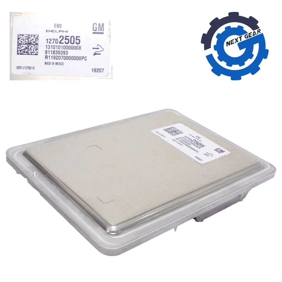 全新原始设备制造商通用发动机控制模块 2017 - 2022 雪佛兰 Equinox Volt 12702505 12700116 — 第 2/3 张图片