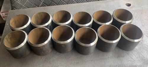 Weld COUPONSs, samples Pipe Beveled coupons5 2" x 2" +/-1/8" x 1/4" 8 PAIRS - Picture 4 of 12