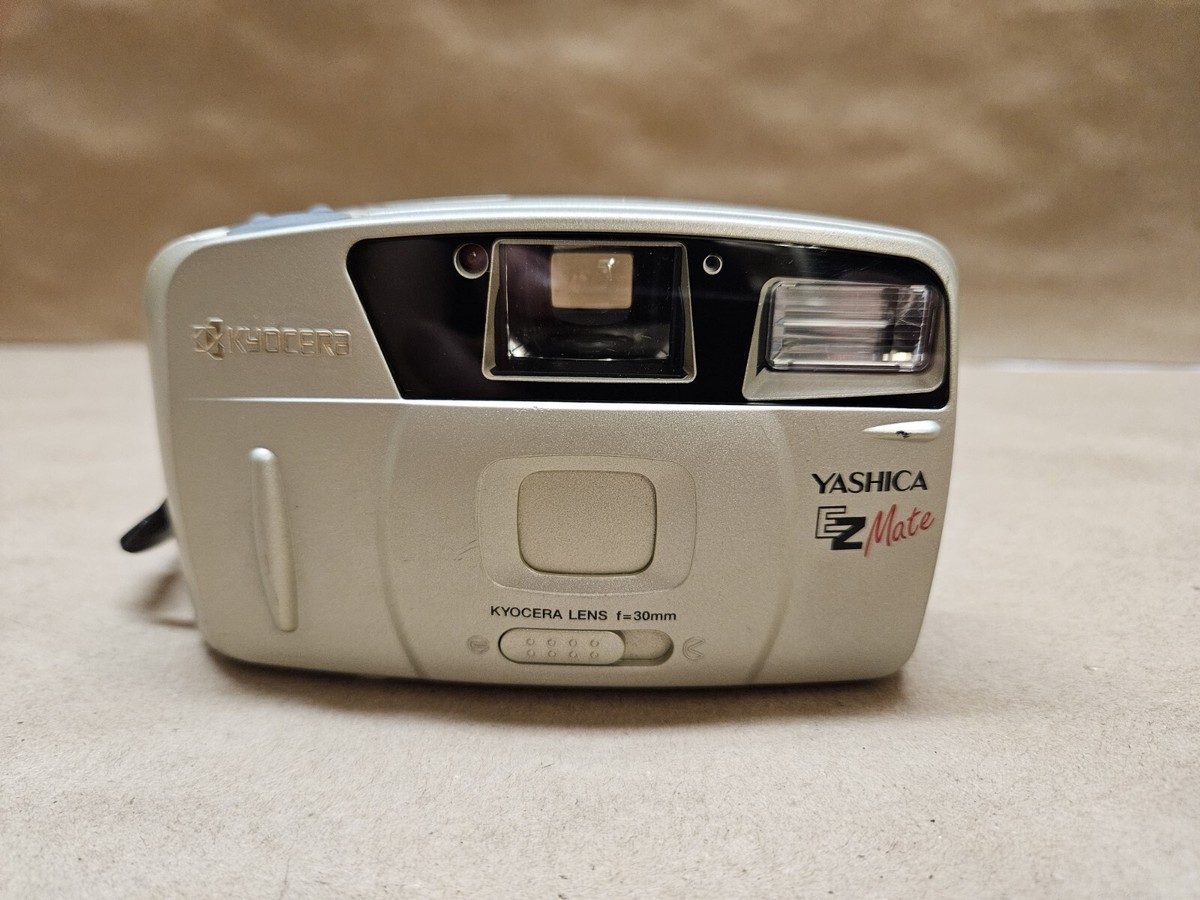 Kyocera Yashica EZ Mate - 35mm Point & Shoot - Tested and Working