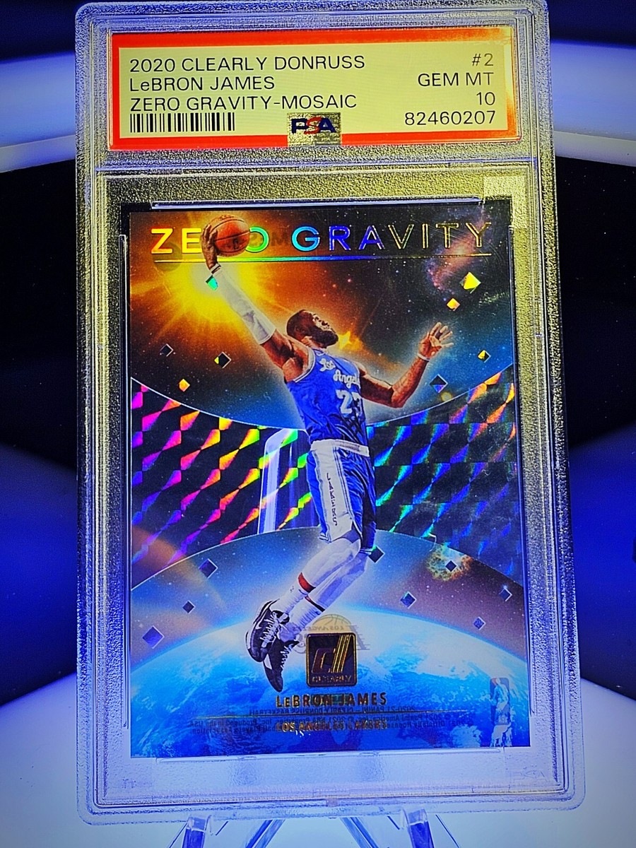 A TRUE POP 1 !! 2020 Clearly Donruss Lebron James Zero