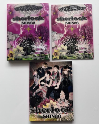 SHINee Key Sherlock CD DVD Set + Japanese ver. Photocard The 4th