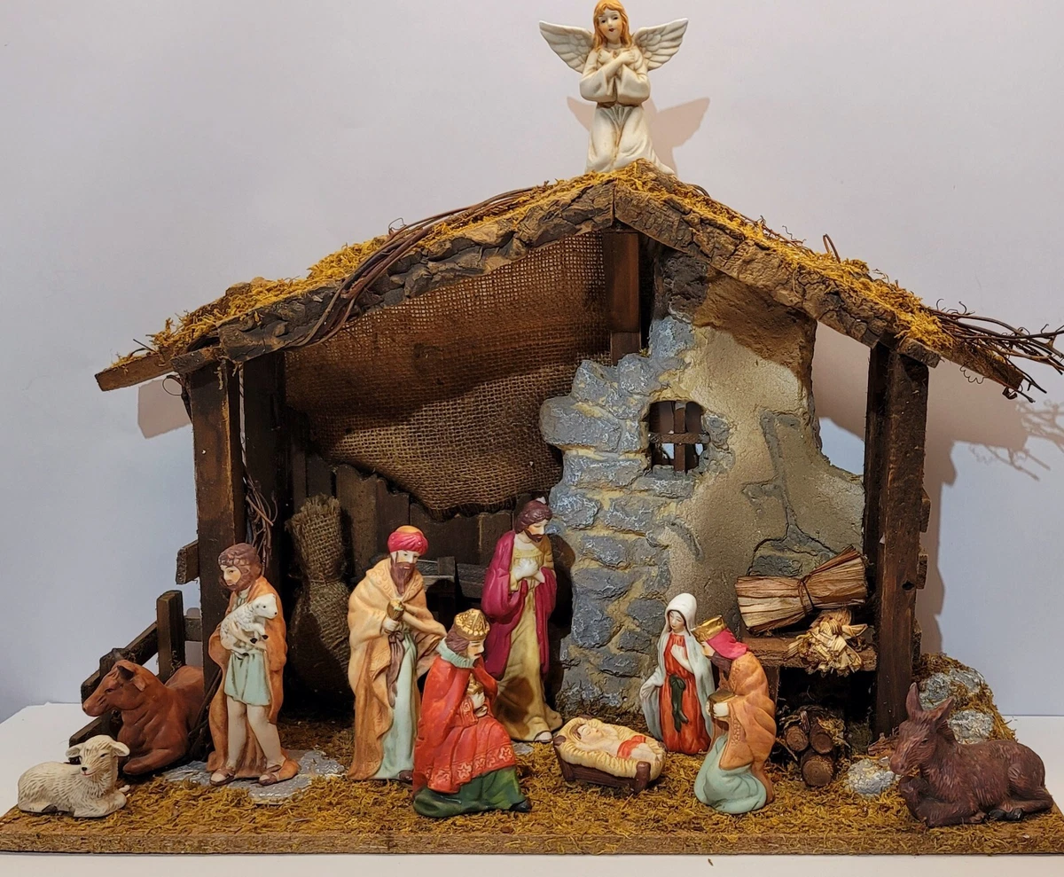 Porcelain nativity set deals