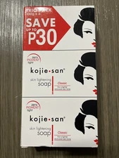 Original Kojie San Skin Lightening Kojic Acid Soap 100g x 3 Bars