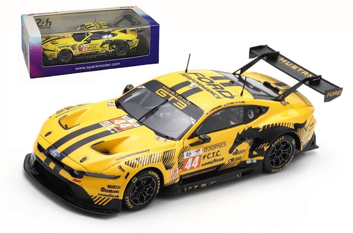 スパーク 1/43 フォード マスタング GT3 #44 ルマン24h 2024 スパーク 1/43 フォード マスタング GT3 No.44 PROTON