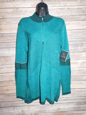 Smartwool XL NWT Peacock Blue Intraknit 