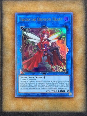 Yugioh Trickstar Crimson Heart JUMP-EN083 Ultra Rare Limited Edition NM
