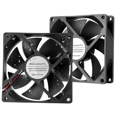 92mm 90mm 12V DC Moisture-Proof Fan High Airflow 12V 9025 2 Pin 2 Wire Small ...