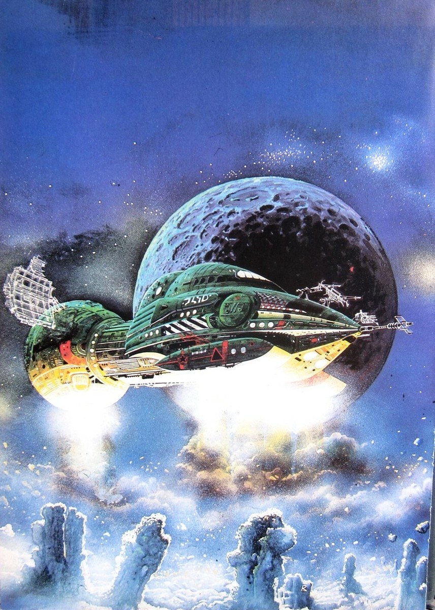 アート・デザイン・音楽 Commercial Space Lightning BOB LAYZELL spaceship clipping British Science-Fiction 1970s