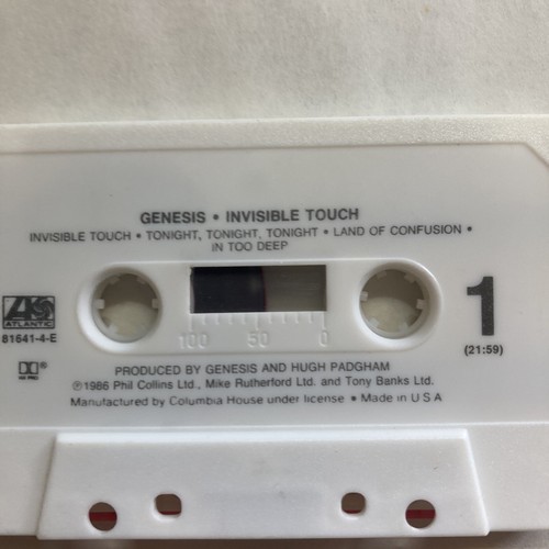 Genesis - Cassette - Invisible Touch - Picture 3 of 6
