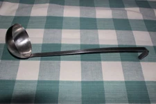 POLAR Stainless Steel 15" Ladle Hook Handle 6 oz Sturdy Sleek Design KitchenWare