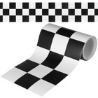 1 Roll Checkered Wall Sticker Skirting Line Decal Bulletin Board Trim