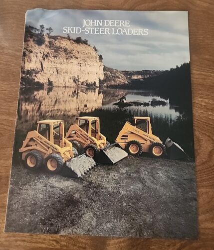 John Deere Skid Steer Loader Brochure 570 575 675 - Picture 1 of 4