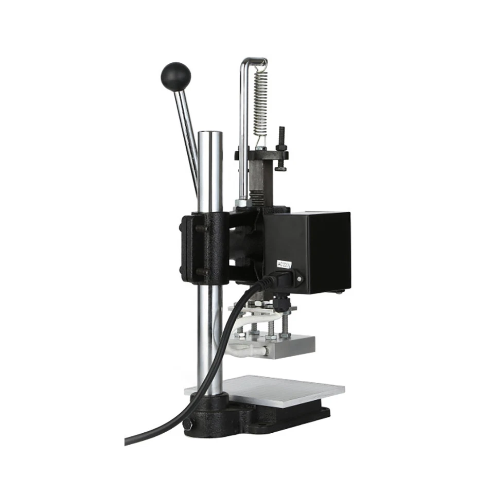 Hand Press Hot Foil Stamping Machine DIY Manual Electric Heat Embossing Machine - Image 4 of 4