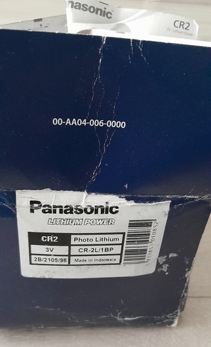 Panasonic Photo Lithium CR2 3V Camera Batteries - Picture 4 of 4