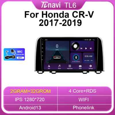 Android Car Radio For Honda CRV CR-V Multimedia Video Player GPS Carplay Screen