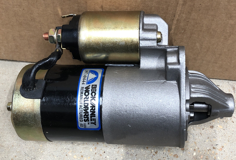 New Reman Starter Fits 1991-1998 Chrysler Hyundai Mitsubishi 187