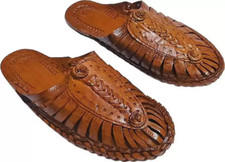 Sandales Kolhapuri Pour Femmes En Cuir Souple HT104 Mode Taille UK 4-8
