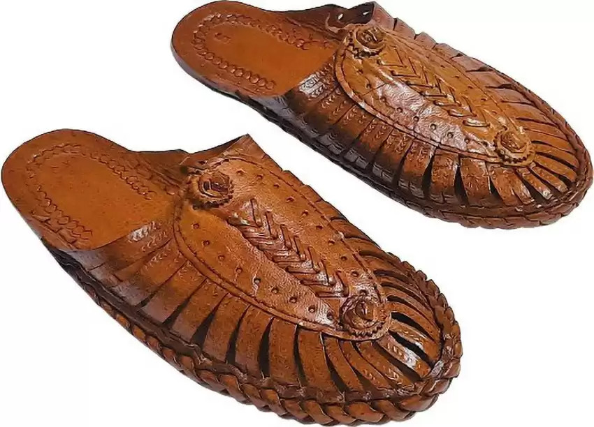 Sandalias Jesus Para Mujer Kolhapuri De Cuero Suave HT104 Moda Talla UK 4-8