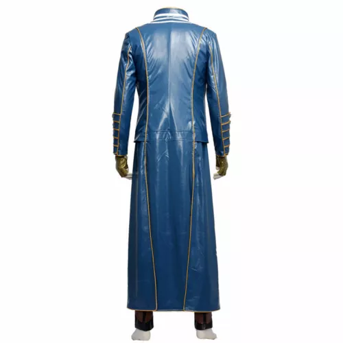 Devil May Cry 3 Vergil Cosplay Kostium Męski Strój Halloween Wykonany na zamówienie - Zdjęcie 3 z 5