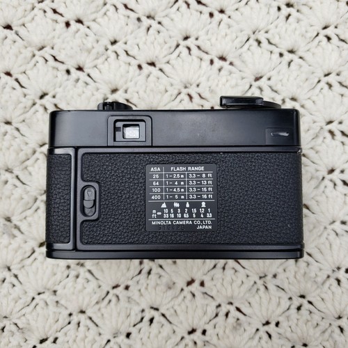 Vtg Minolta Hi-Matic AF Point & Shoot Film Camera 38mm F2.8 Lens JAPAN - Picture 7 of 7