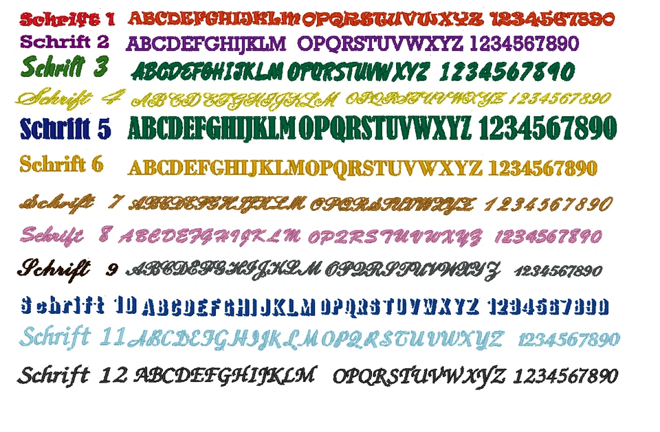 Personalisierte Kssenhülle, baumwolle Kissenbezug Bestickt mit Namen und Muster - Bild 4 von 4