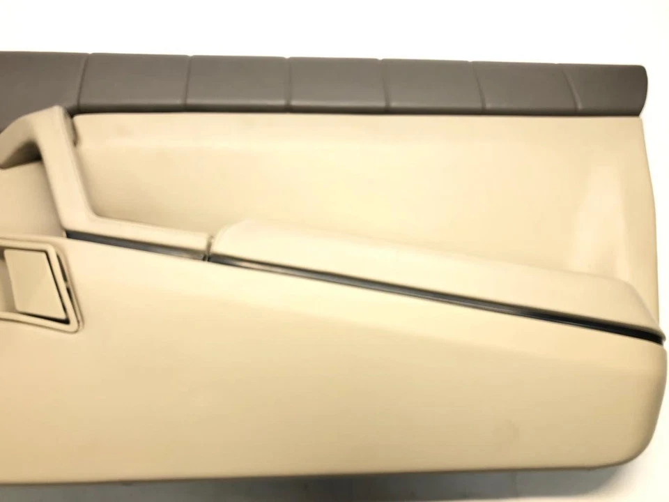 1993 Cadillac Allante Right Passenger Door Int. Trim Panel Shale W/Power Windows - Image 3 of 4