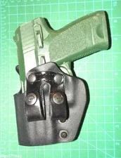 Front Line K4225L-BK LH Black Kydex Holster IWB H&K P2000 USPc Compact 9mm 40S&W