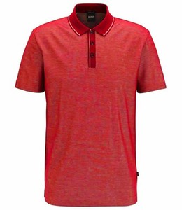 black and red hugo boss polo