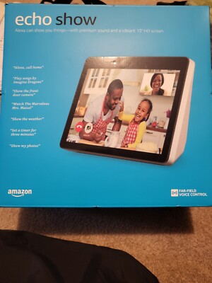 Amazon Echo Show 2nd Gen Premium 10.1 HD Smart Display Alexa NEVER OUT OF BOX