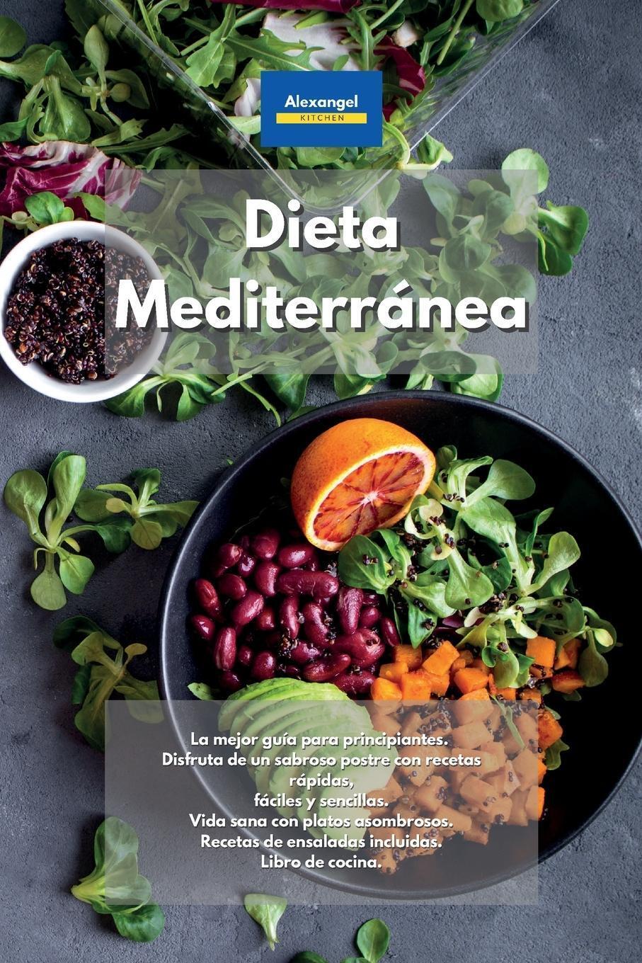 Dieta Mediterránea Alexangel Kitchen Taschenbuch Paperback Spanisch