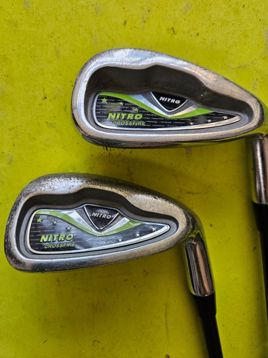 Nitro Crossfire Golf Club Irons for Juniors Kids 7 & 9 RH
