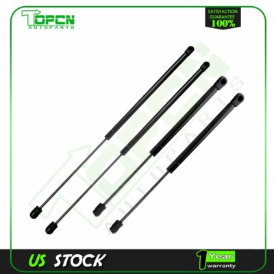 4x Hood Trunk Lift Support Prop Springs Fits 93-97 Chevy Camaro Convertible Only