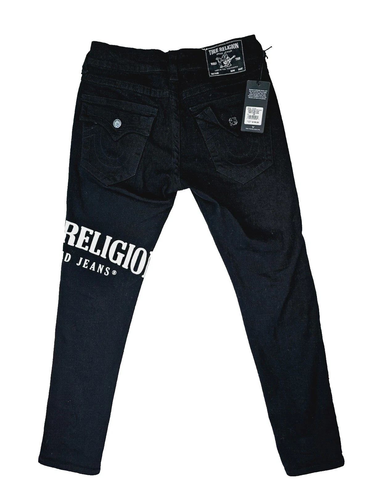 True Religion Black Jeans for Men
