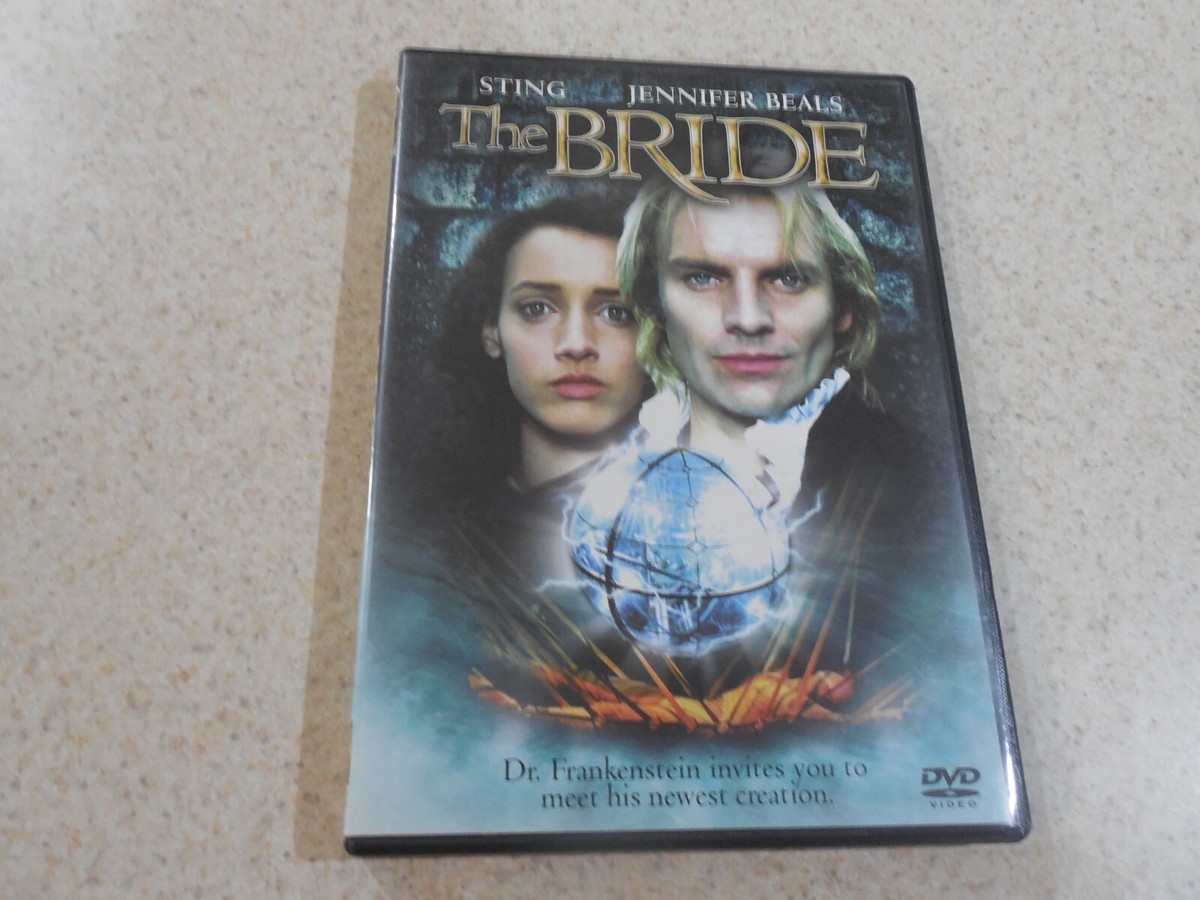 The Bride DVD Jennifer Beals Sting Horro OOP Index paper