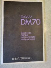 B&W Bowers & Wilkins DM-70 DM70 Original owne...