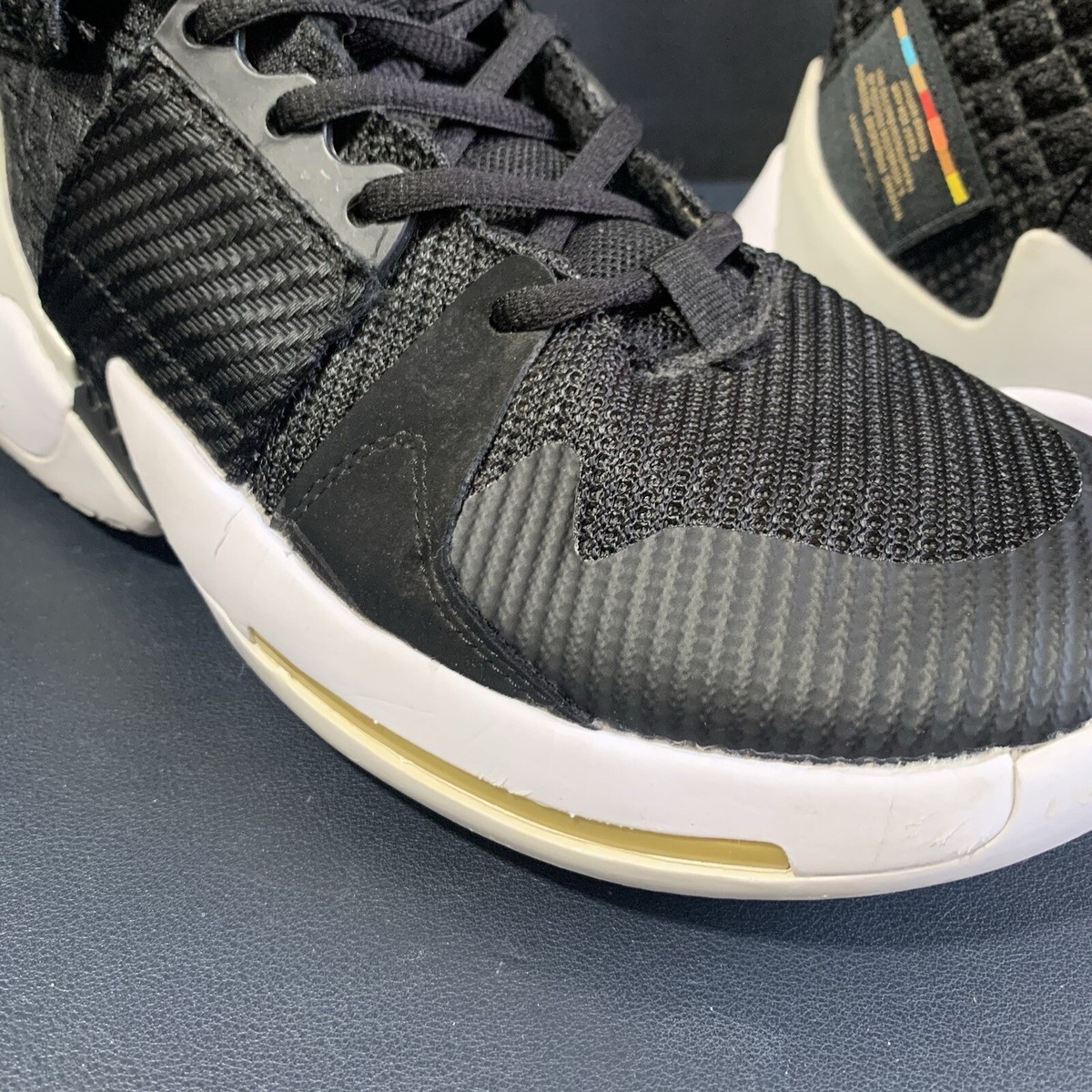Nike Basketball Shoes BV6352-001 Black Size 10 Sneakers, Jordan Brand, Westbrook Nike Basketball Shoes BV6352-001 Black Size 10 Sneakers  main image 2