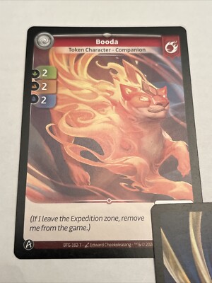 Altered TCG Single Card Bravos Unscanned Booda Token Character