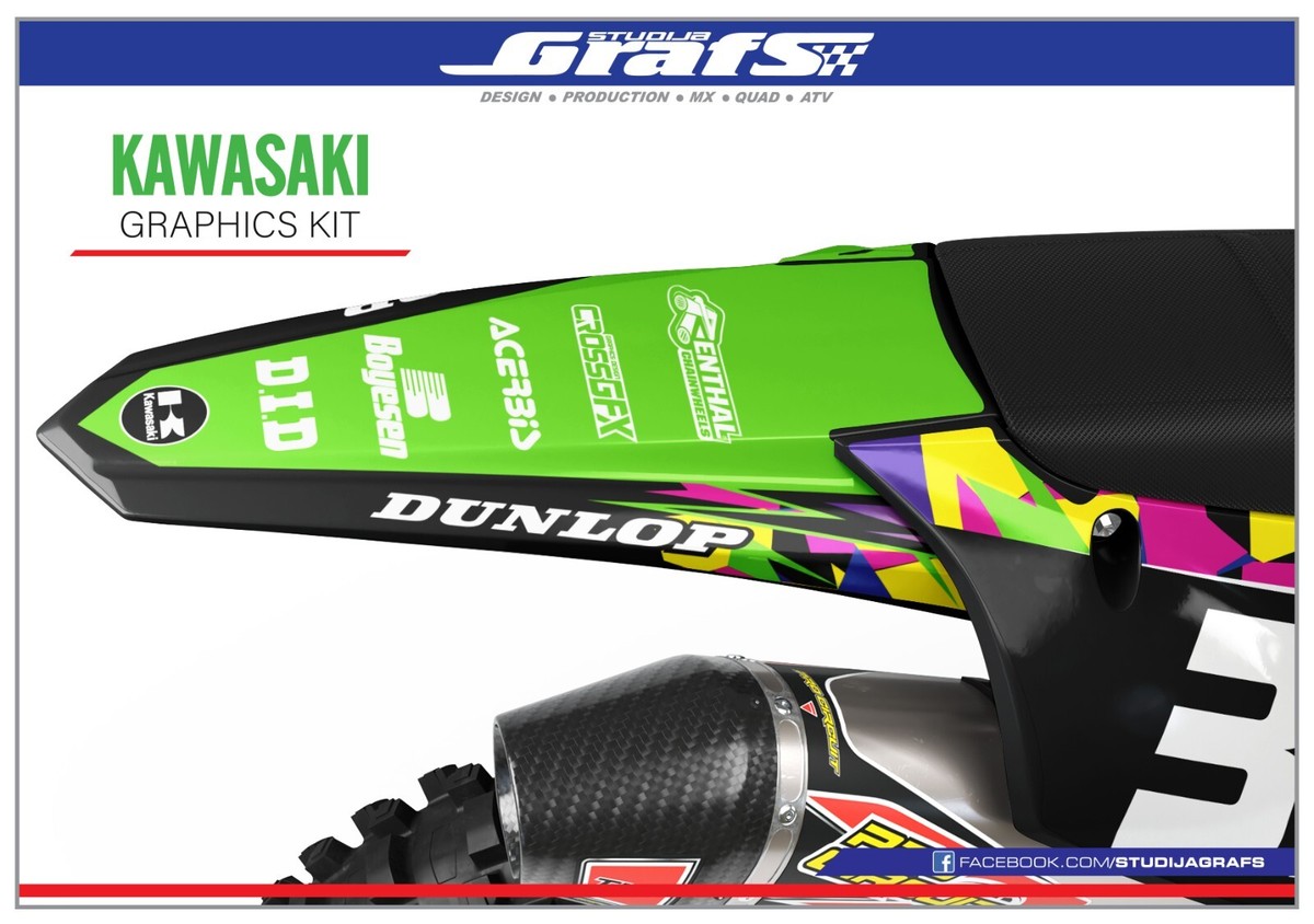 2022 2023 2024 KX 85 Graphics Kit For Kawasaki KX85 85KX 22 23 24