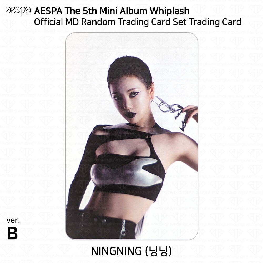 Aespa 5th Mini Album Whiplash POP UP Official MD Random